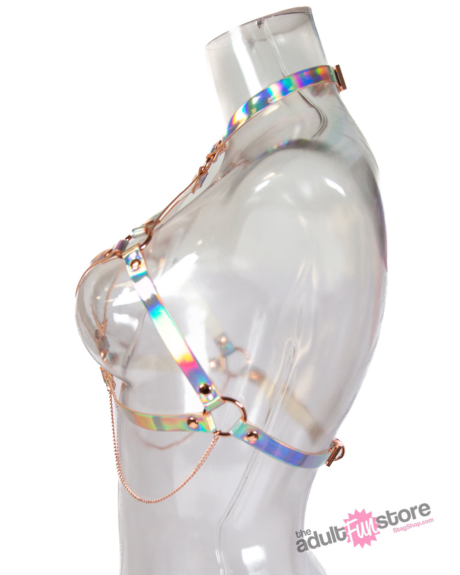 NS Novelties - Cosmo Bondage - Crave Harness Bra - Stag Shop