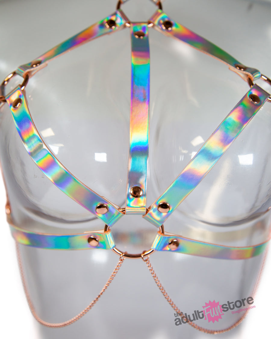 NS Novelties - Cosmo Bondage - Crave Harness Bra - Stag Shop