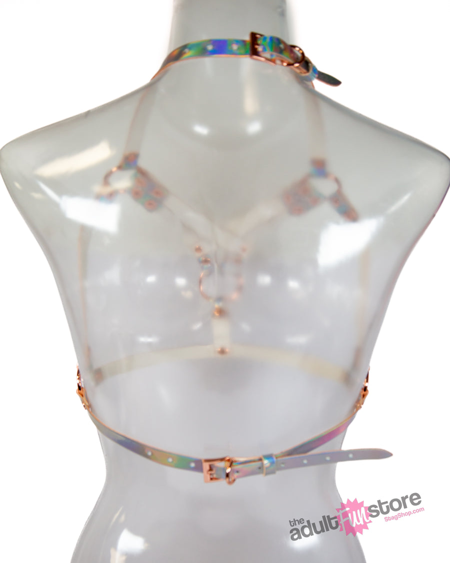 NS Novelties - Cosmo Bondage - Vamp Harness Bra - Stag Shop