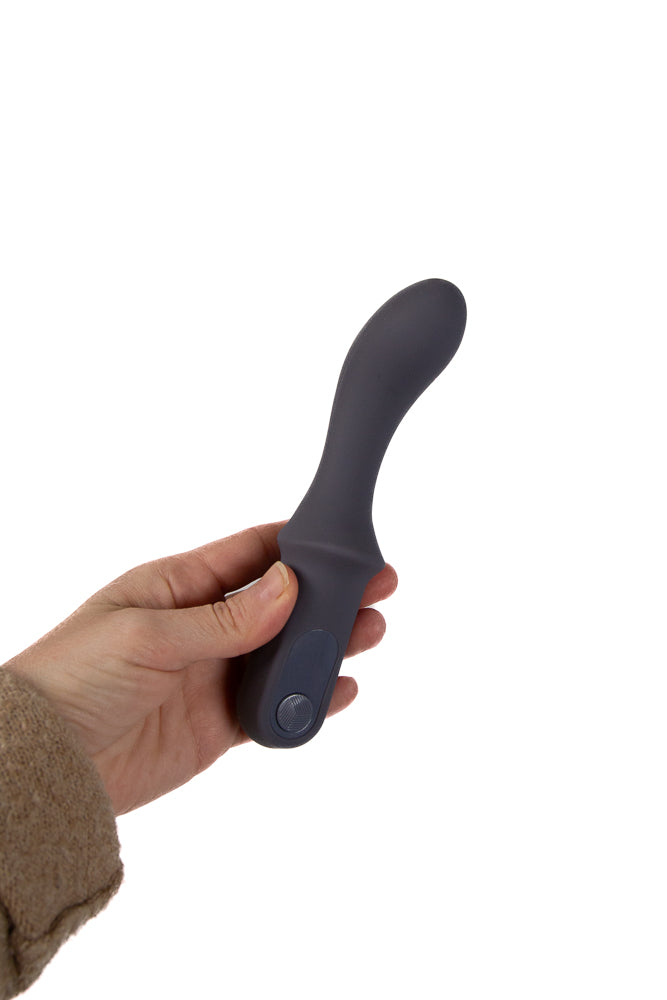 NS Novelties - Desire - Fortuna G-Spot Vibrator - Grey - Stag Shop