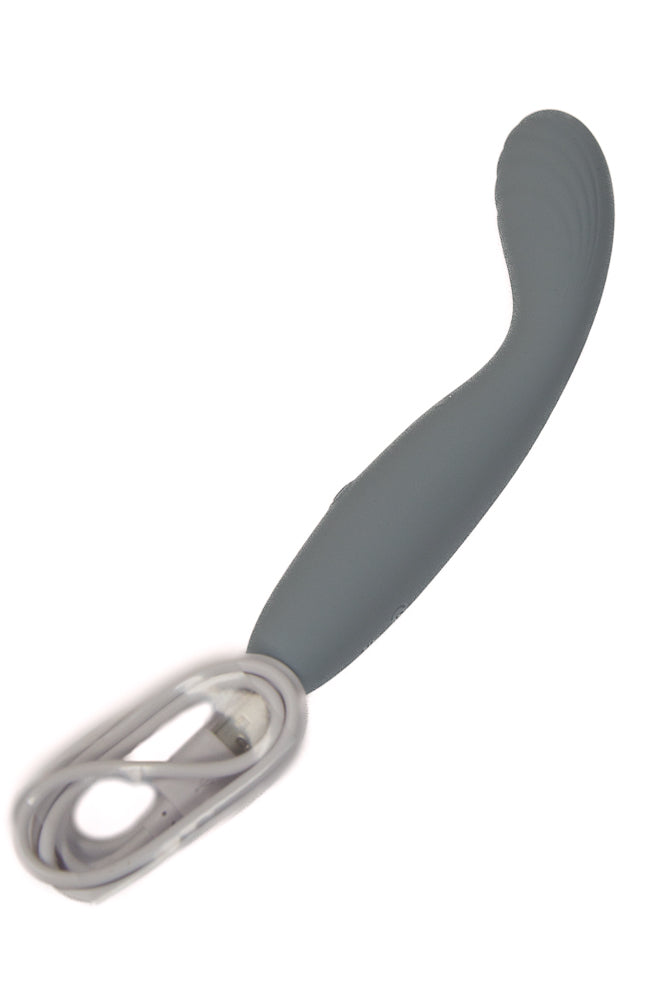 NS Novelties - Desire - Sonata - G-Spot Vibrator - Grey - Stag Shop