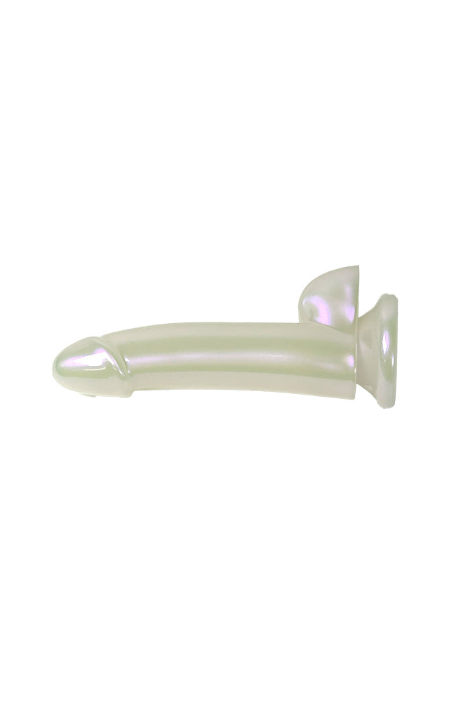 NS Novelties - Fantasia- 5 Inch Smooth Dong - Pearl - Stag Shop
