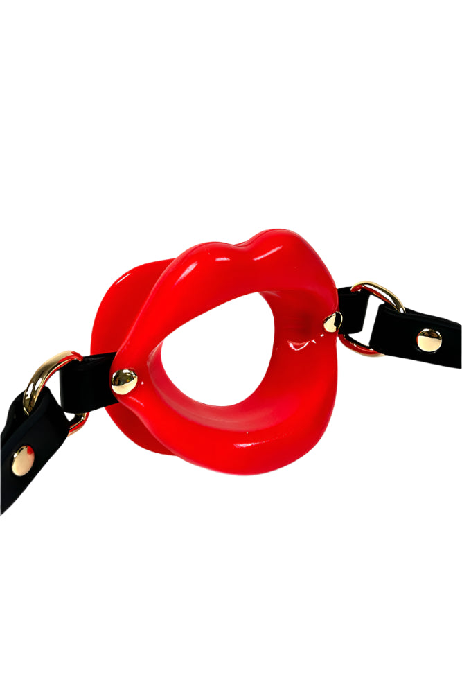 NS Novelties - Fetish & Fashion - Kourtney Mouth Gag - Red - Stag Shop