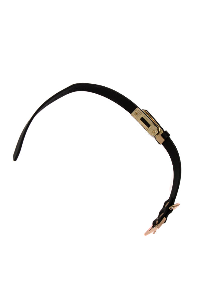 NS Novelties - Fetish & Fashion - Sadie Collar - Black/Gold - Stag Shop