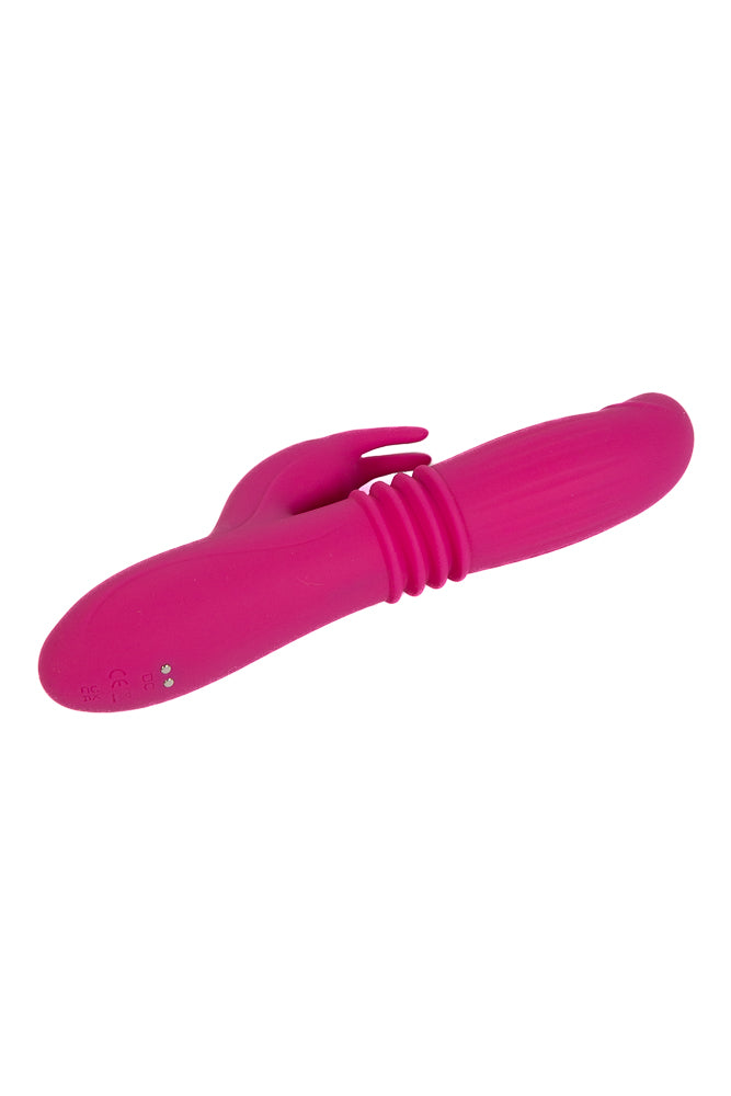 NS Novelties - INYA - Passion Thrusting & Expanding Rabbit Vibrator - Pink - Stag Shop