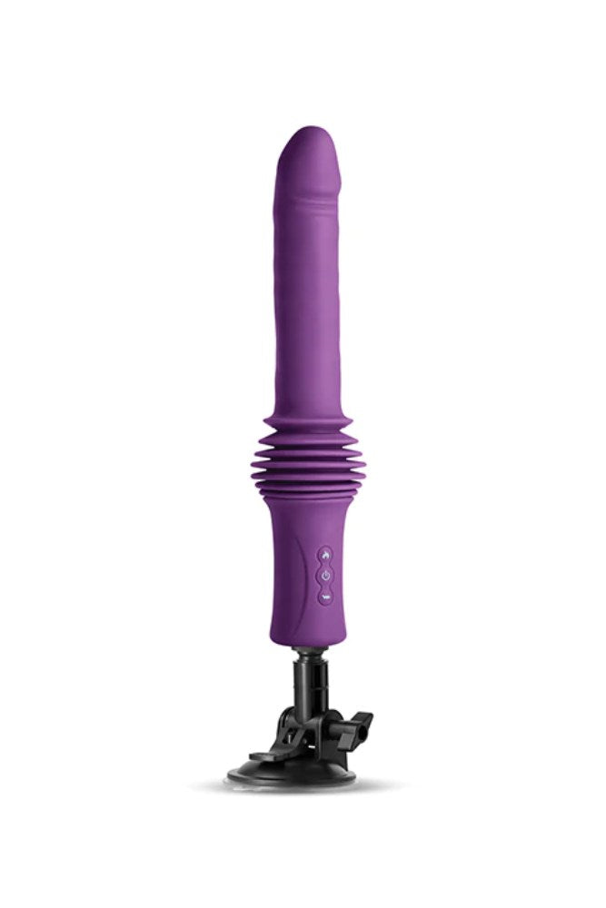 NS Novelties - INYA - Super Stroker Thrusting Dildo with Remote Control - Purple - Stag Shop