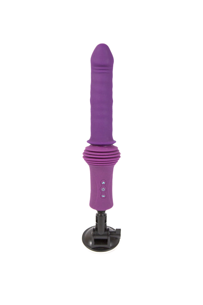 NS Novelties - INYA - Super Stroker Thrusting Dildo with Remote Control - Purple - Stag Shop