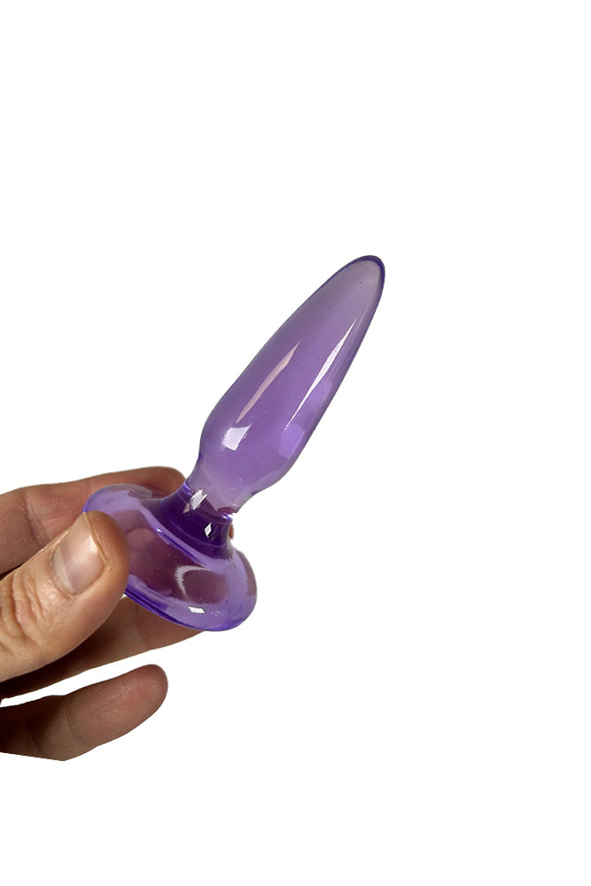 NS Novelties - Jelly Rancher - Pleasure Plug - Mini - Purple - Stag Shop