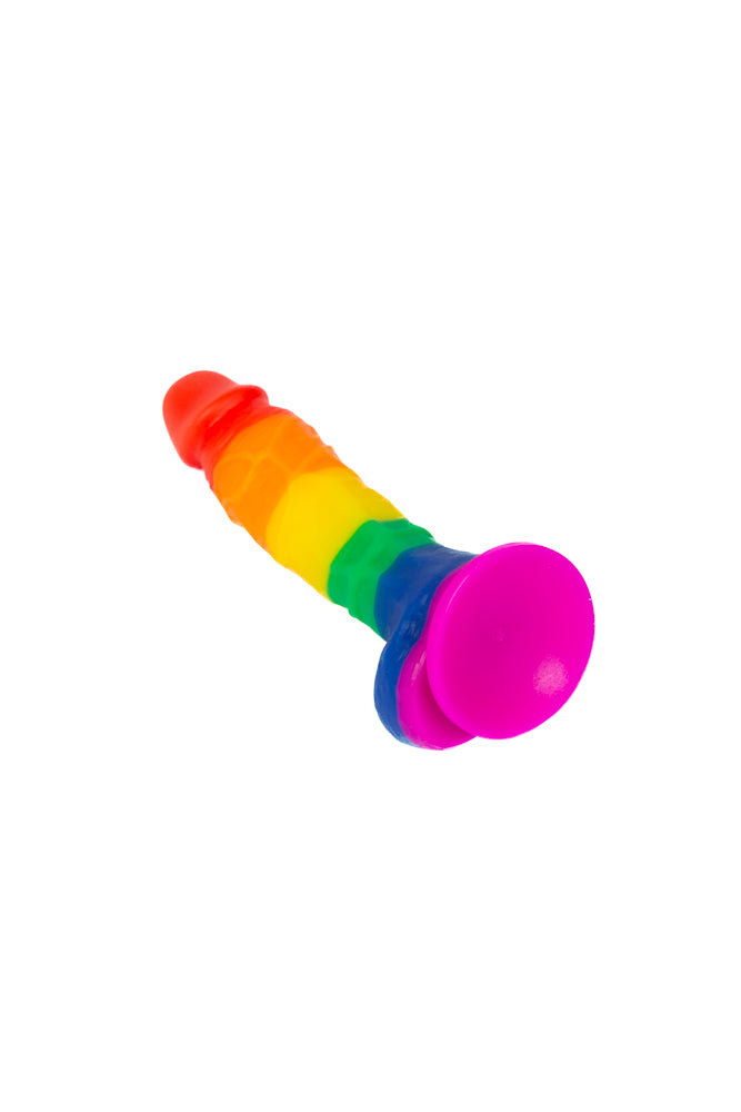 NS Novelties - Colours - Pride Edition - 5 Inch Dildo - Rainbow - Stag Shop