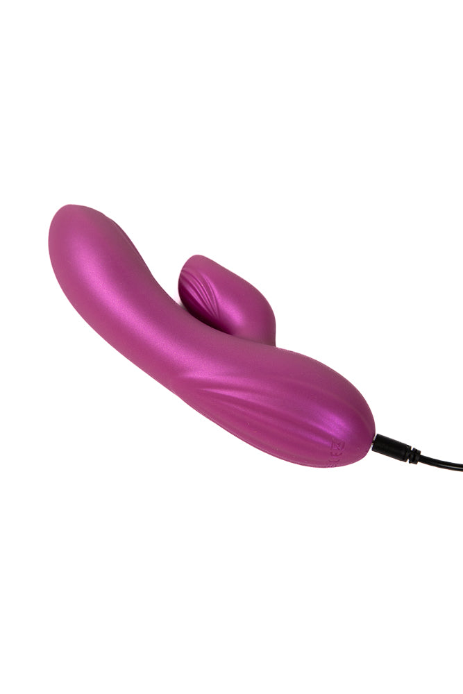 NS Novelties - Seduction - Angel Rabbit Vibrator - Metallic Pink - Stag Shop