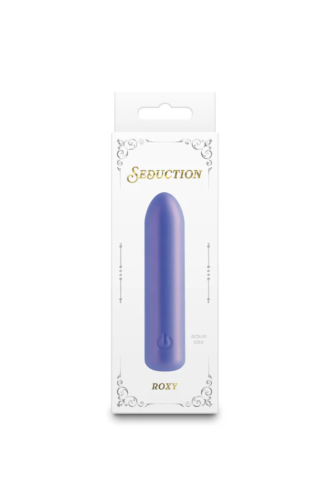 NS Novelties - Seduction - Roxy Bullet Vibrator - Metallic Periwinkle - Stag Shop