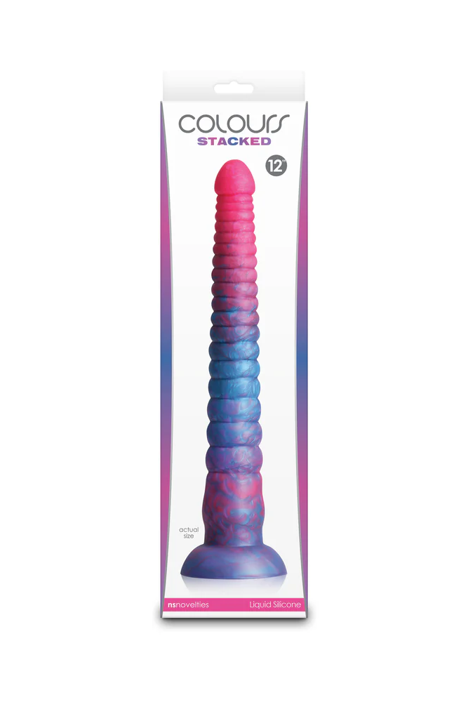 NS Novelties - Colours - Stacked 12" Dildo - Stag Shop