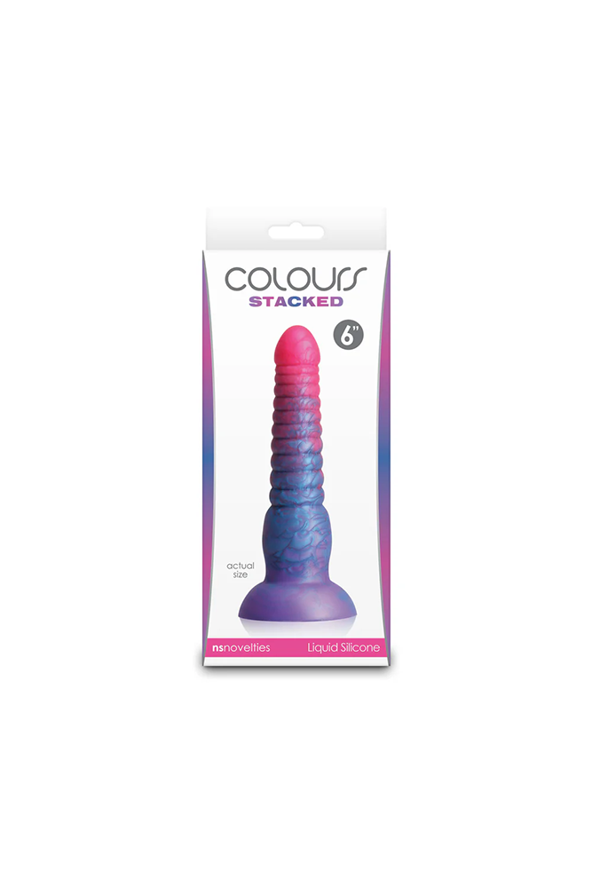 NS Novelties - Colours - Stacked 6" Dildo - Stag Shop