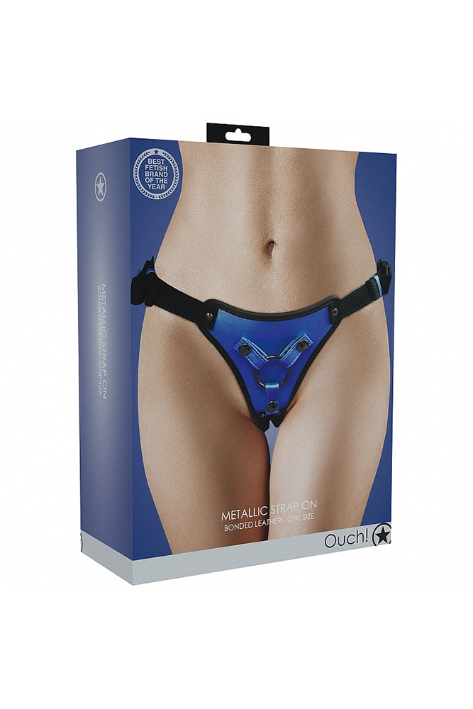 Ouch by Shots Toys - Adjustable Strap-on Harness - Various Colours - Stag Shop