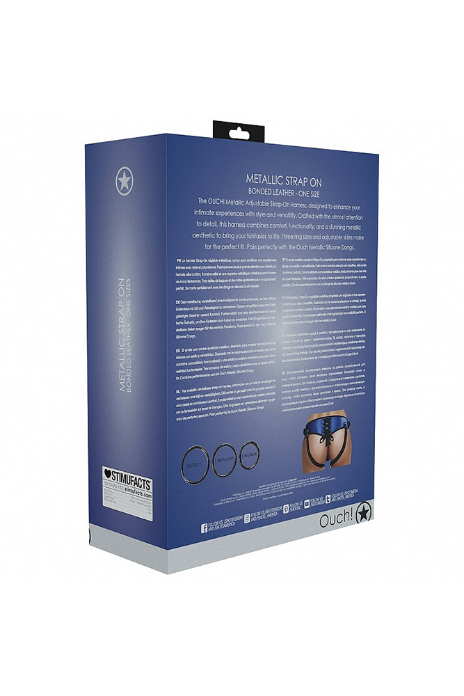 Ouch by Shots Toys - Adjustable Strap-on Harness - Various Colours - Stag Shop