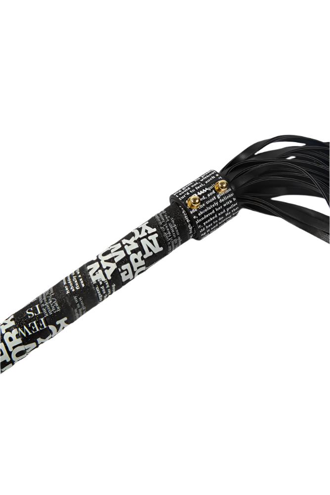 Ouch International - NY Collection - Flogger - Black - Stag Shop