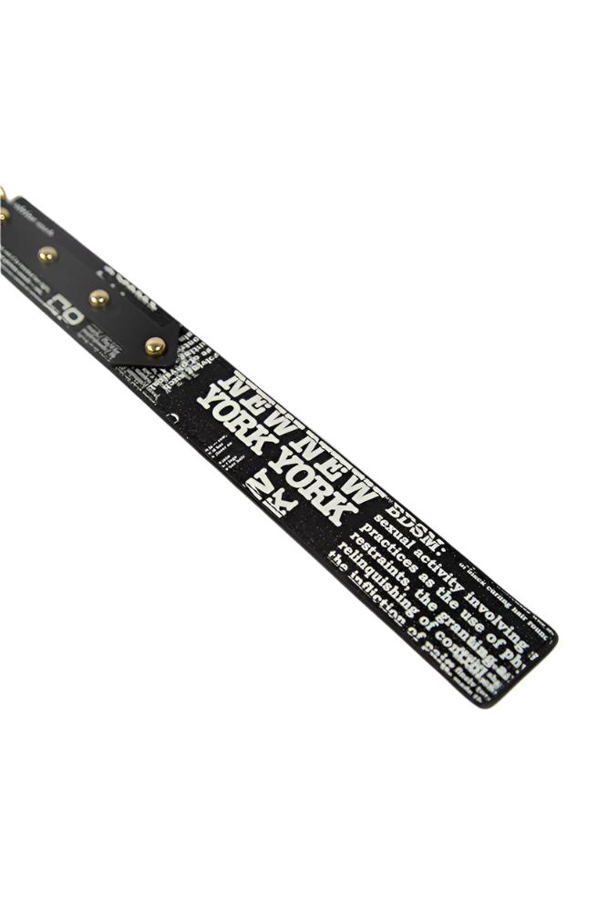 Ouch International - NY Collection - Paddle - Black - Stag Shop