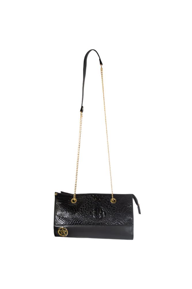 Ouch International - Rome Collection - Bondage Kit with Bag - Black/Gold - Stag Shop