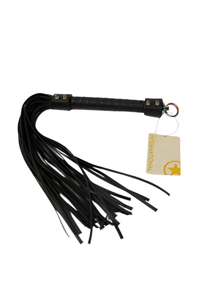 Ouch International - Venice Collection - Flogger - Black/Iridescent - Stag Shop