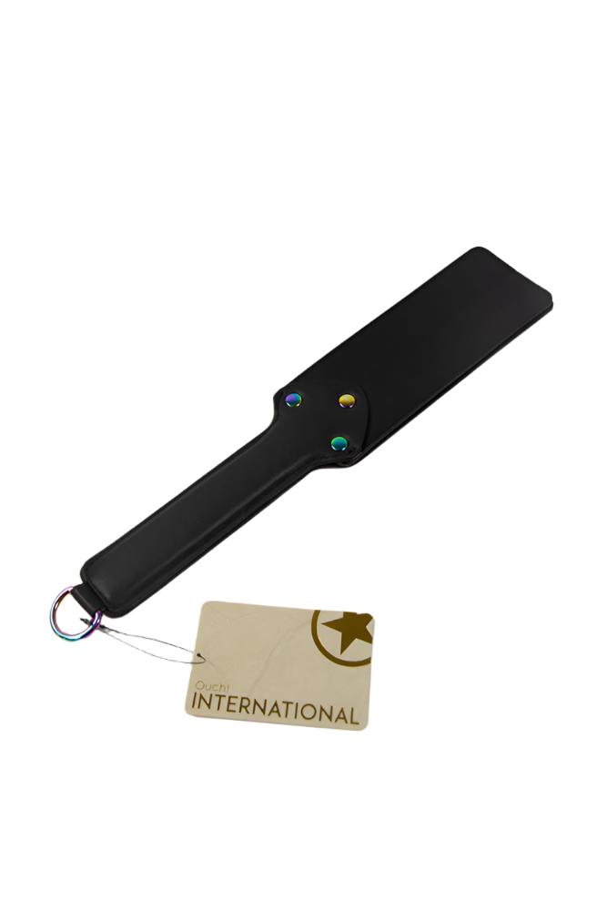 Ouch International - Venice Collection - Paddle - Black/Iridescent - Stag Shop