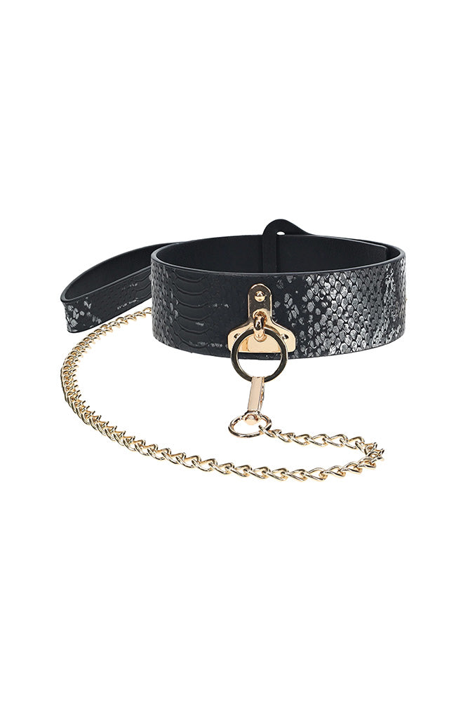 Ouch International - Florence Collection - Collar & Leash - Various Colors - Stag Shop