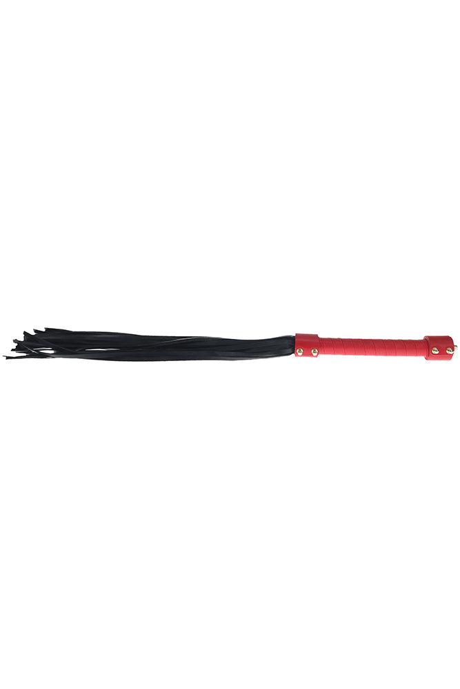 Ouch International - Milan Collection - Flogger - Black - Stag Shop