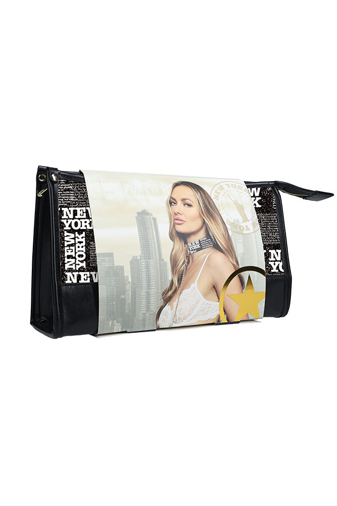 Ouch International - NY Collection - Bondage Kit with Bag - Black - Stag Shop