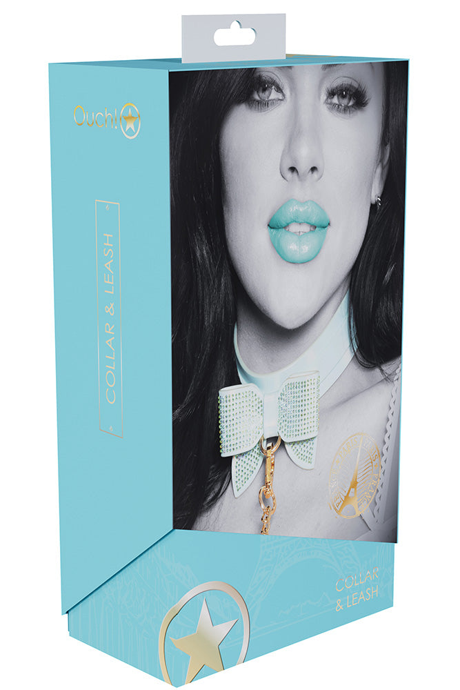 Ouch International - Paris Collection - Collar & Leash - Various Colors - Stag Shop