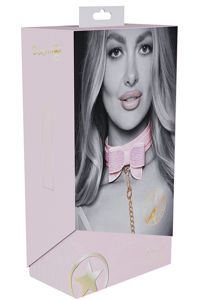 Ouch International - Paris Collection - Collar & Leash - Various Colors - Stag Shop