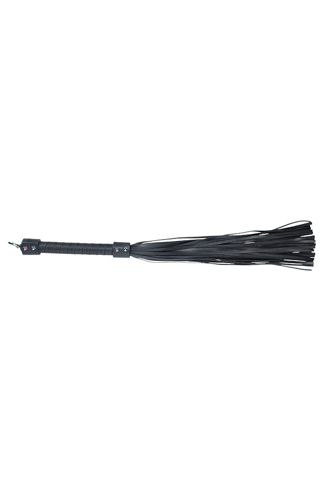 Ouch International - Venice Collection - Flogger - Black/Iridescent - Stag Shop
