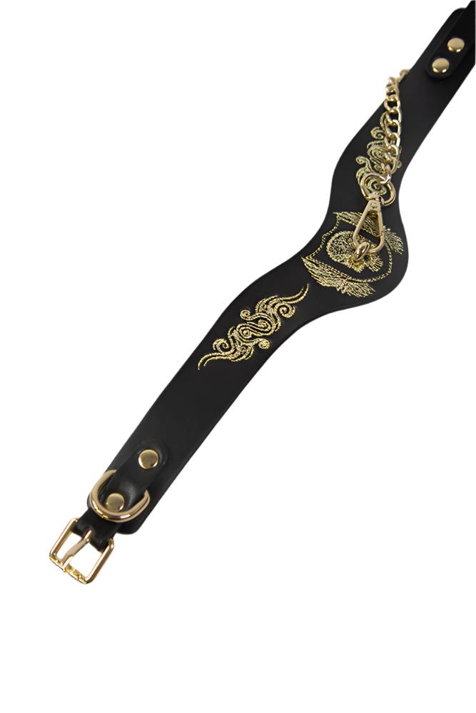 Ouch International - London Collection - Bondage Kit with Bag - Black/Gold - Stag Shop