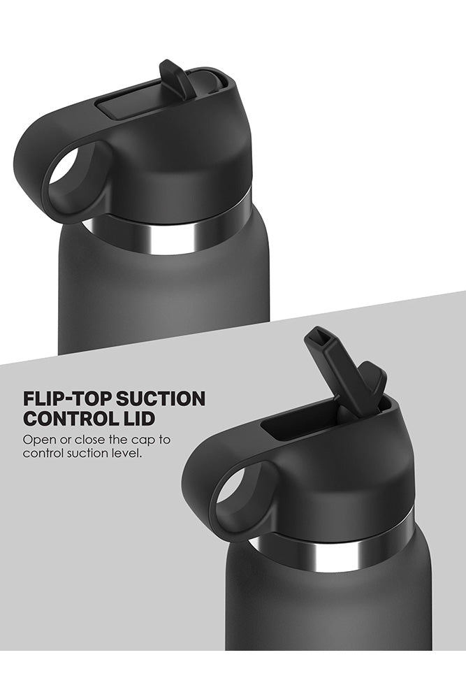 PDX - PDX Plus - Fuck Flask - Secret Delight Water Bottle Stroker - Brown/Grey - Stag Shop