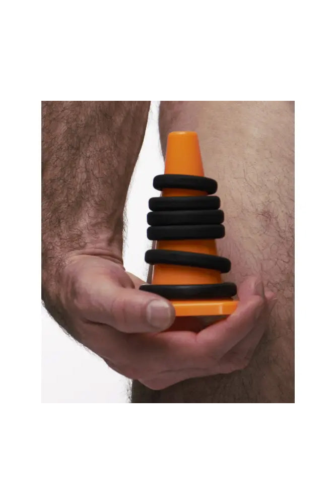Perfect Fit - Play Zone Cock Ring Set - Black - Stag Shop
