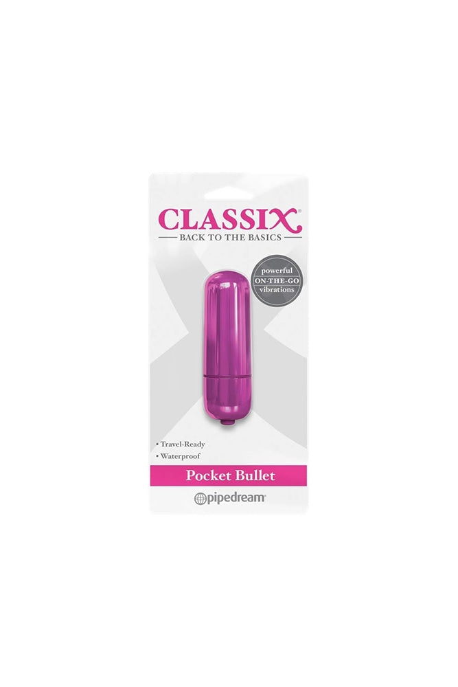 Pipedream - Classix - Pocket Bullet - Pink - Stag Shop