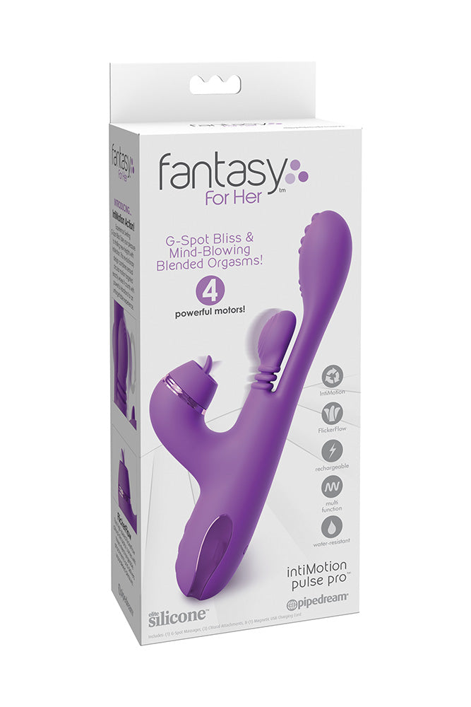Pipedream - Fantasy For Her - Intimotion Pulse Pro Dual Vibrator - Stag Shop
