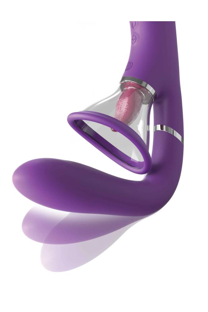 Pipedream - Fantasy For Her - Her Ultimate Pleasure Pro Vibrator - Purple - Stag Shop