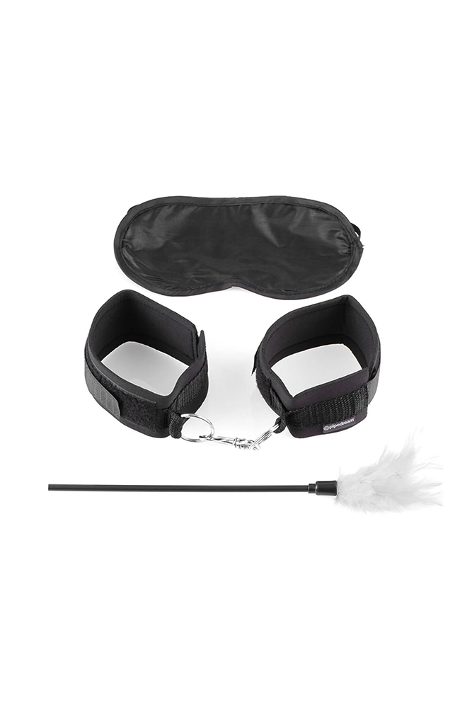 Pipedream - Fetish Fantasy - Sensual Seduction Kit - 3 Piece Set - Stag Shop