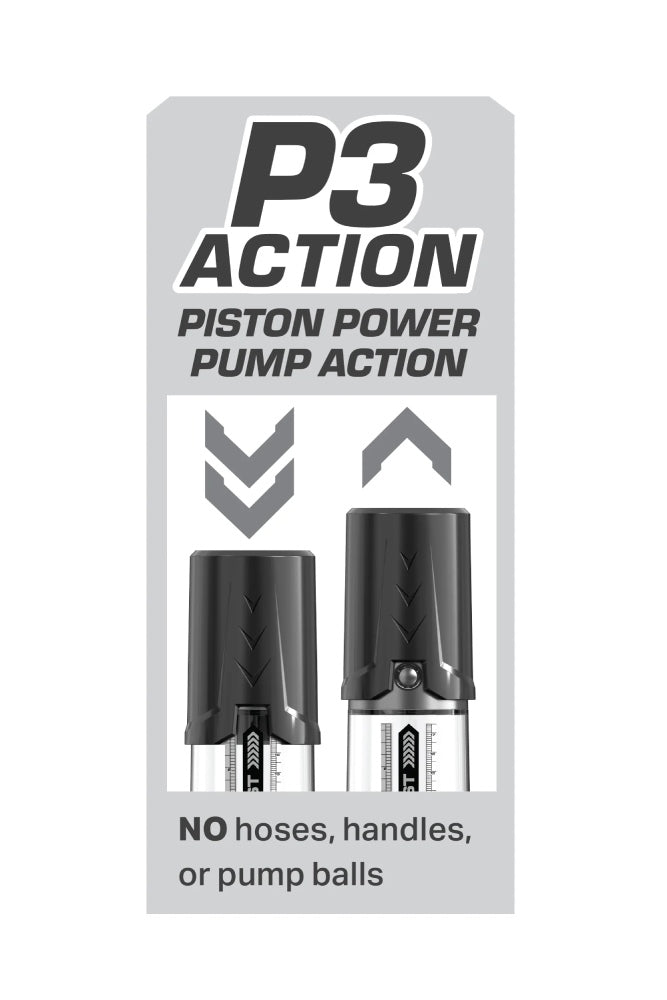 Pipedream - Pump Worx - Max Boost Penis Pump -Black/Clear - Stag Shop