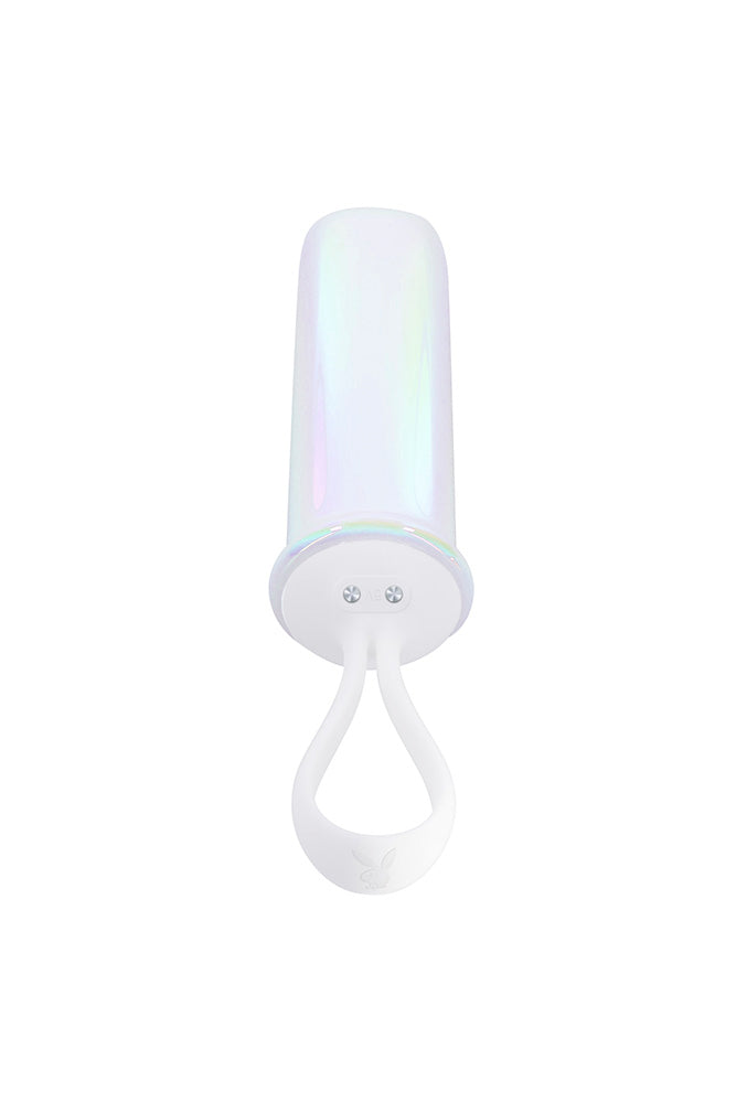 Playboy - Orgasmic Fantasy Bullet Vibrator - Pearl - Stag Shop
