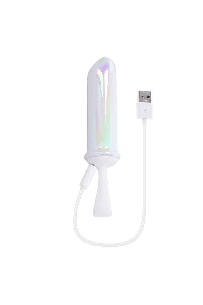 Playboy - Orgasmic Fantasy Bullet Vibrator - Pearl - Stag Shop
