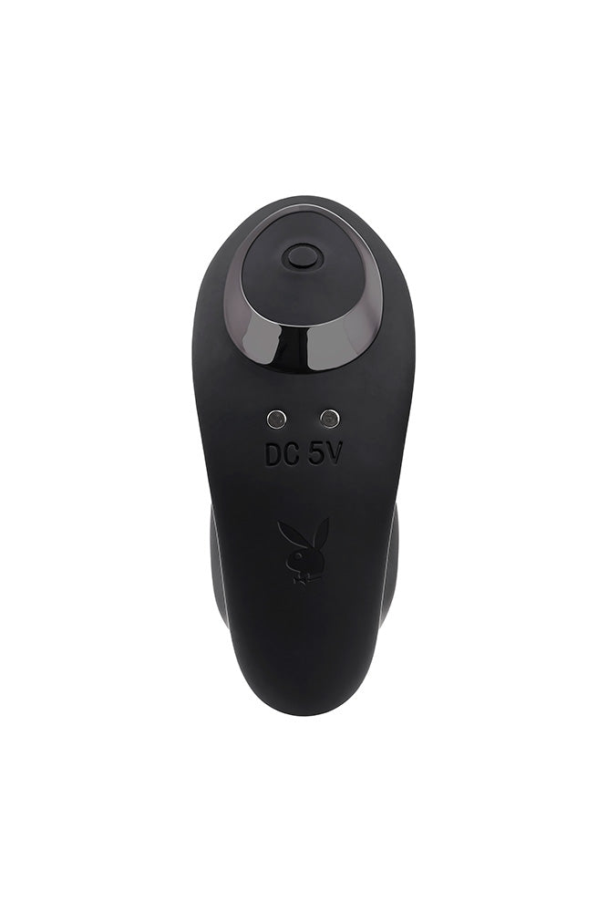 Playboy - Playtime Vibrating Prostate Stimulator - Black - Stag Shop