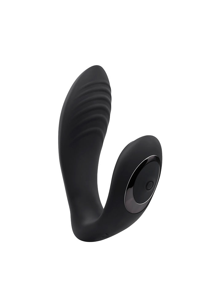 Playboy - Playtime Vibrating Prostate Stimulator - Black - Stag Shop