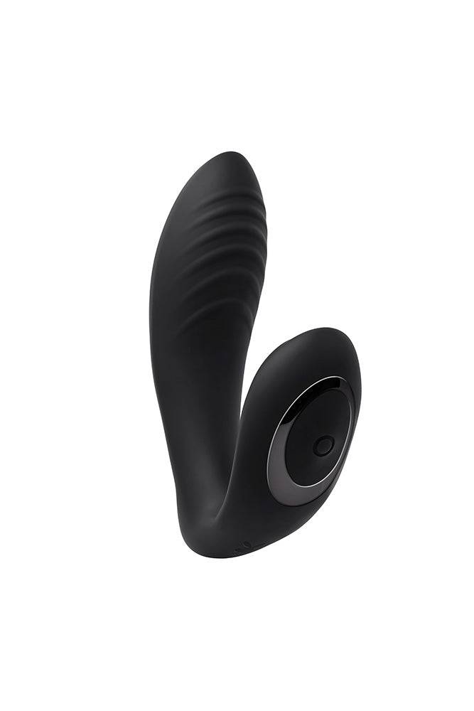 Playboy - Playtime Vibrating Prostate Stimulator - Black - Stag Shop