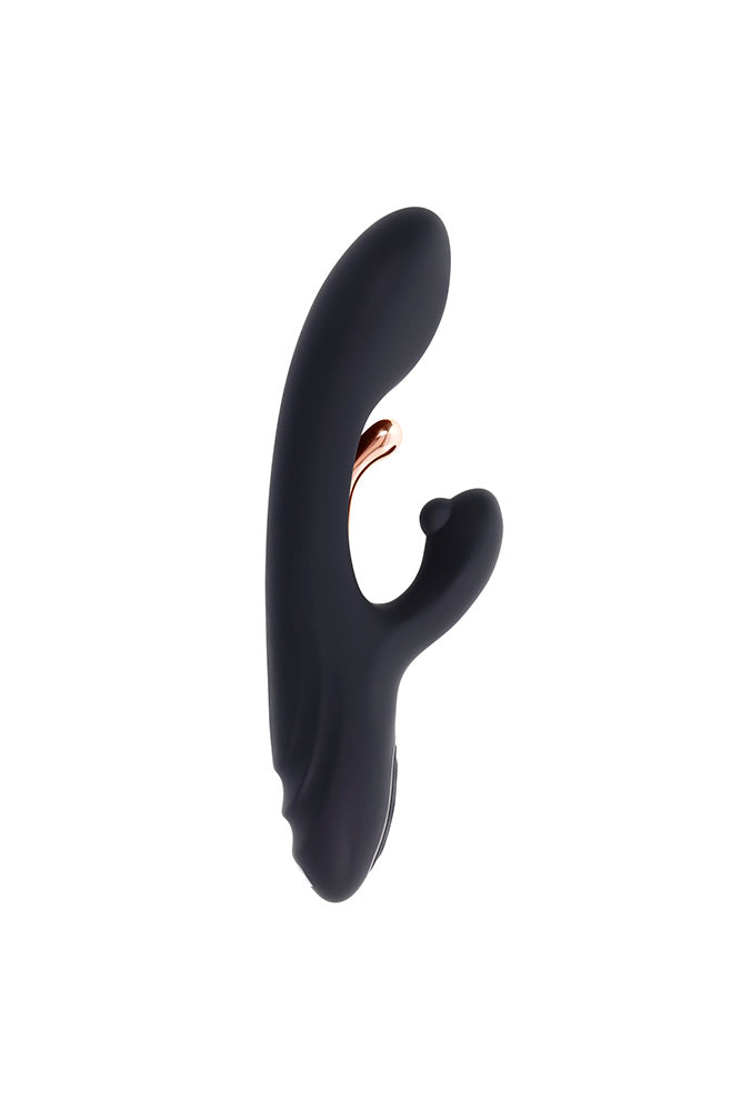 Playboy - Aureus G-Spot Tickling Rabbit Vibrator - Black - Stag Shop