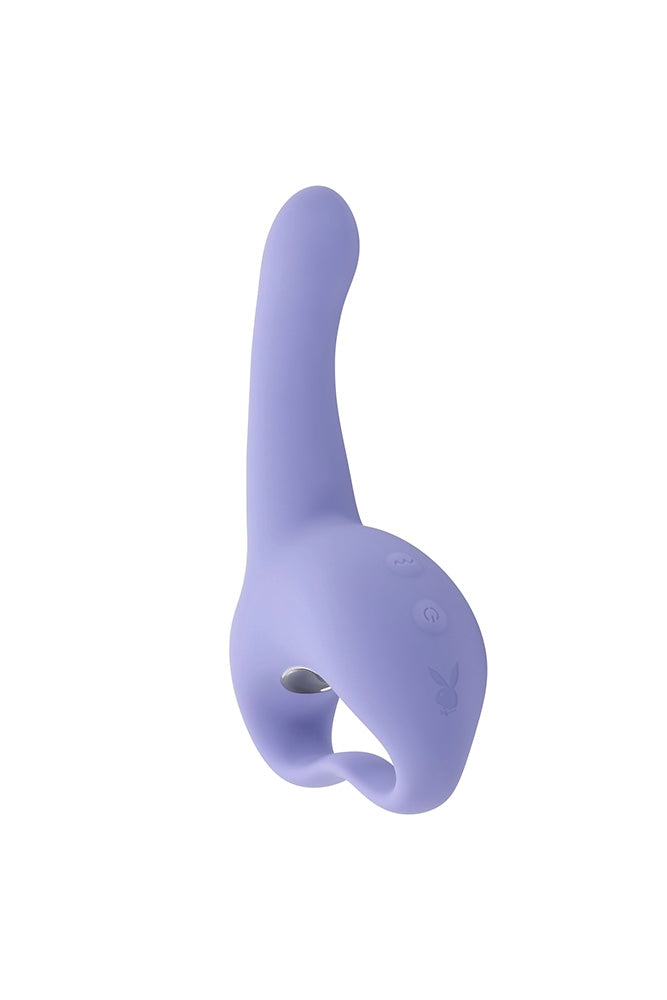 Playboy - Nice To Meet You Come-Hither G-Spot Vibrator - Lilac - Stag Shop
