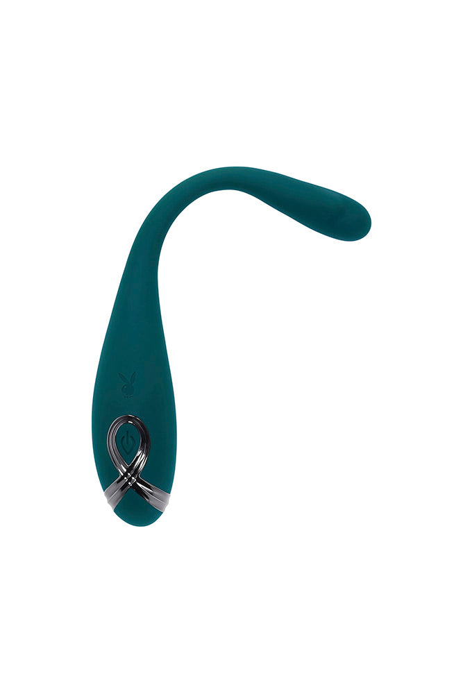 Playboy - Pinpoint Perfection G-Spot Vibrator - Teal - Stag Shop