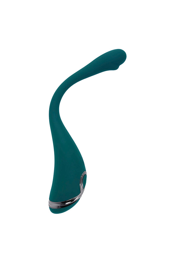 Playboy - Pinpoint Perfection G-Spot Vibrator - Teal - Stag Shop