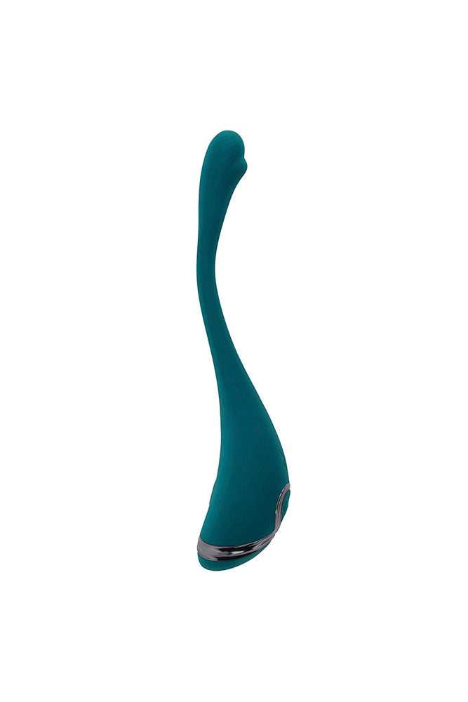 Playboy - Pinpoint Perfection G-Spot Vibrator - Teal - Stag Shop