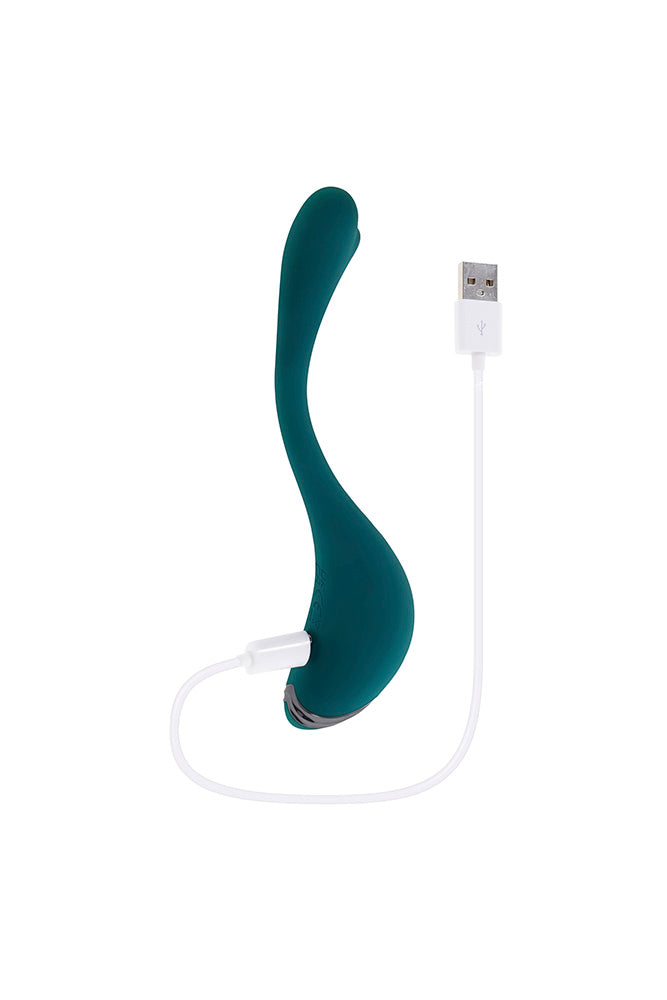 Playboy - Pinpoint Perfection G-Spot Vibrator - Teal - Stag Shop