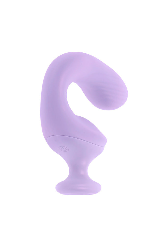 Playboy - Rev Me Up G-Spot Vibrator with Handle - Lilac - Stag Shop